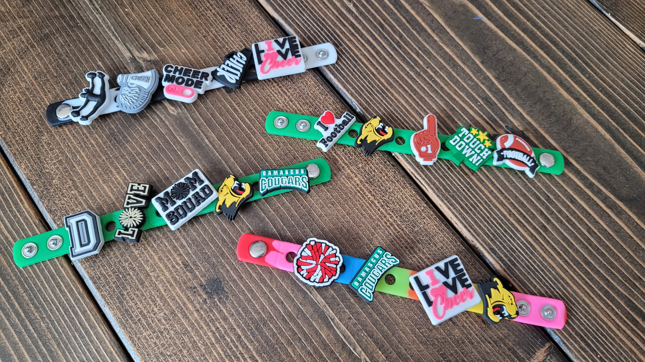 Jibbitz various sold individually DSA Cheer Poms 2022 Winter Store